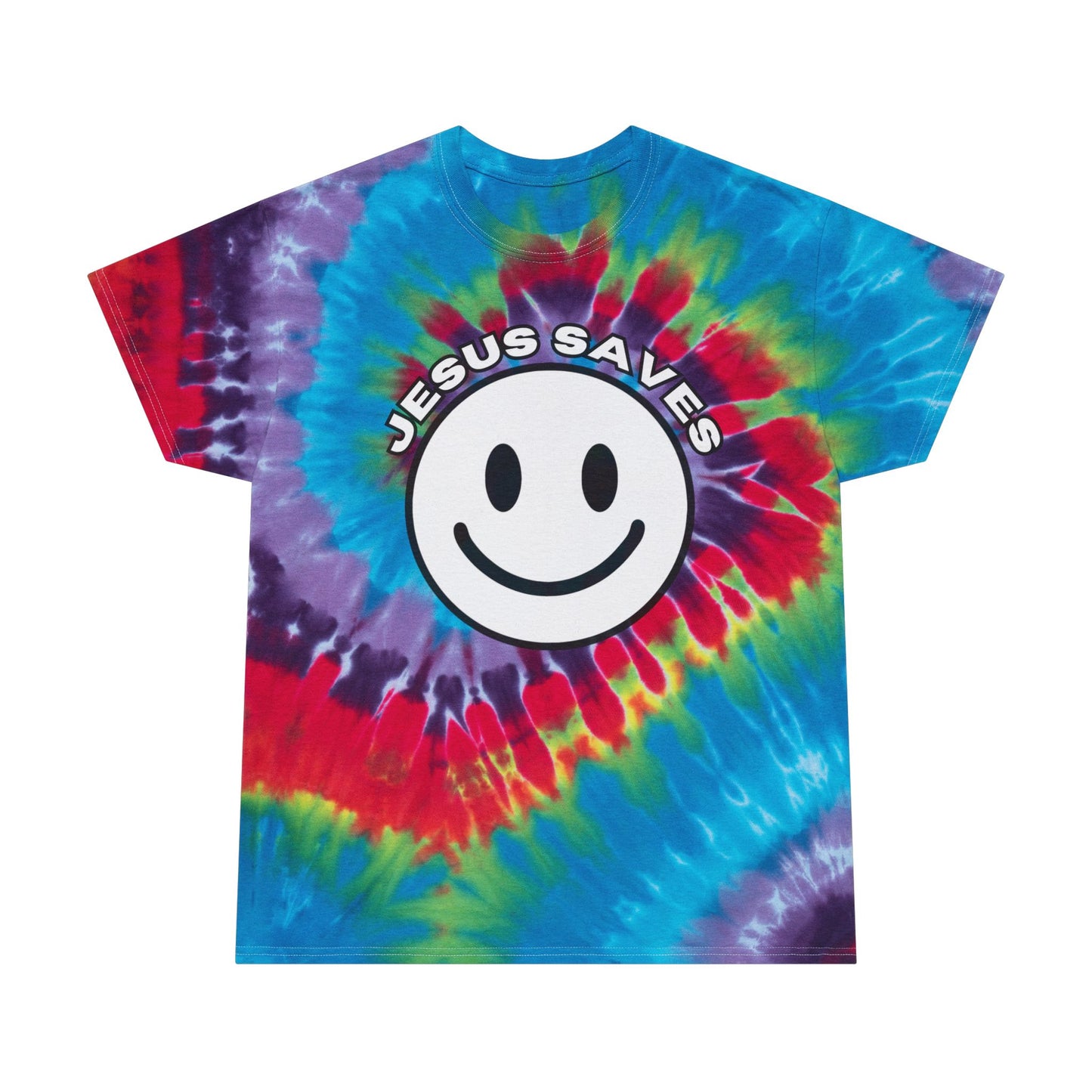 The "Jesus Saves" Smiley Tye Dye T