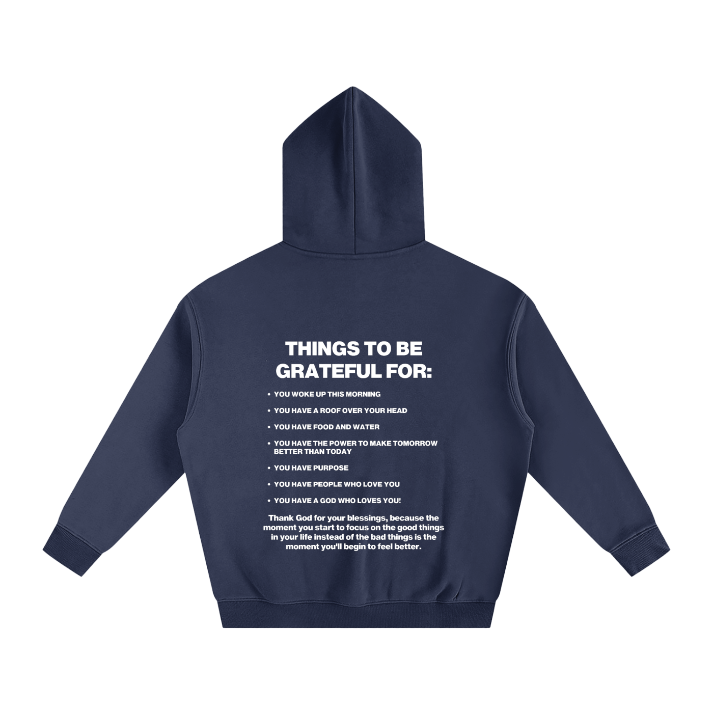 The "Things to Be Grateful For" Hoodie