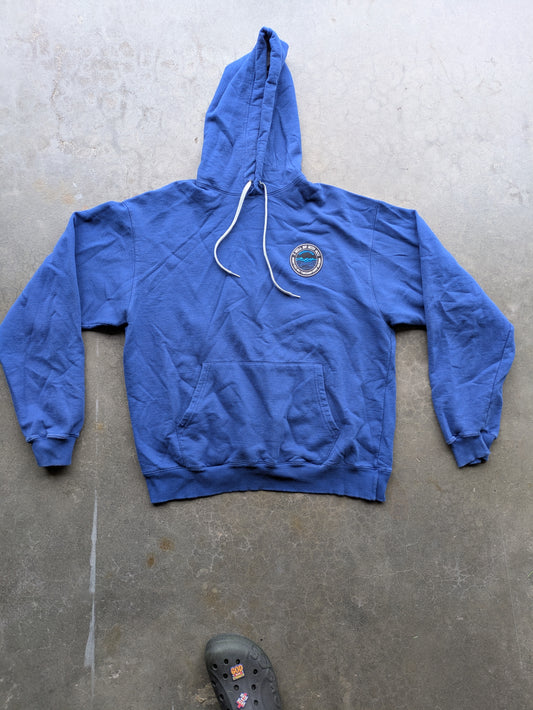 Custom Upcycled Isaiah 43:2 Champion Sweater Sz XL