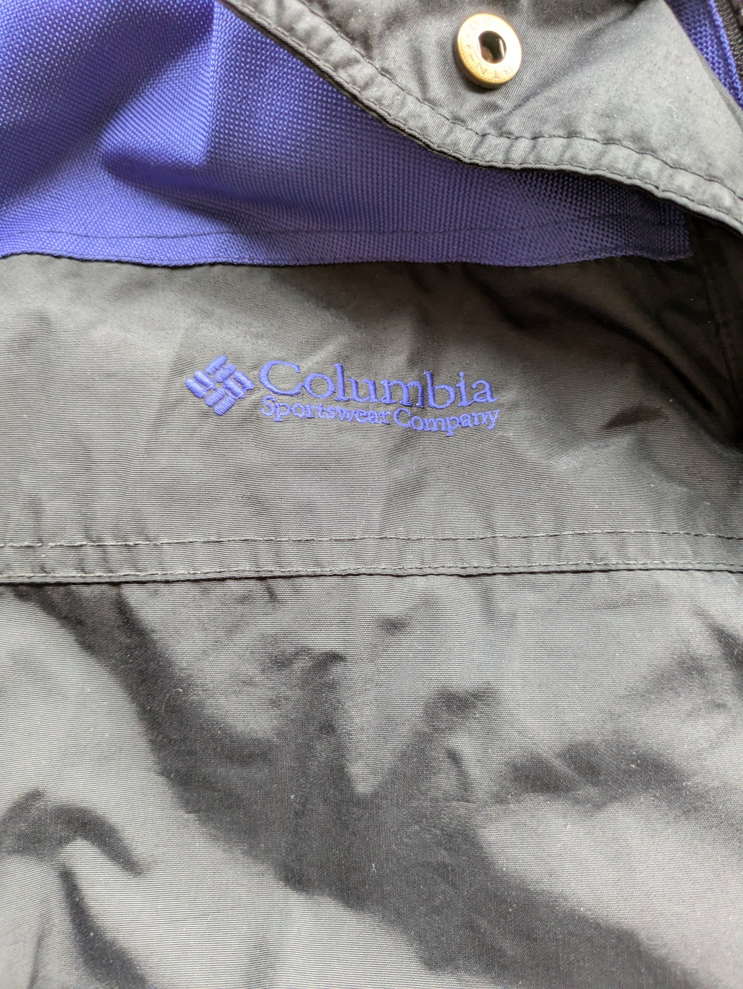 VTG Colombia Bugaboo Purple and Black Jacket Woman's Medium
