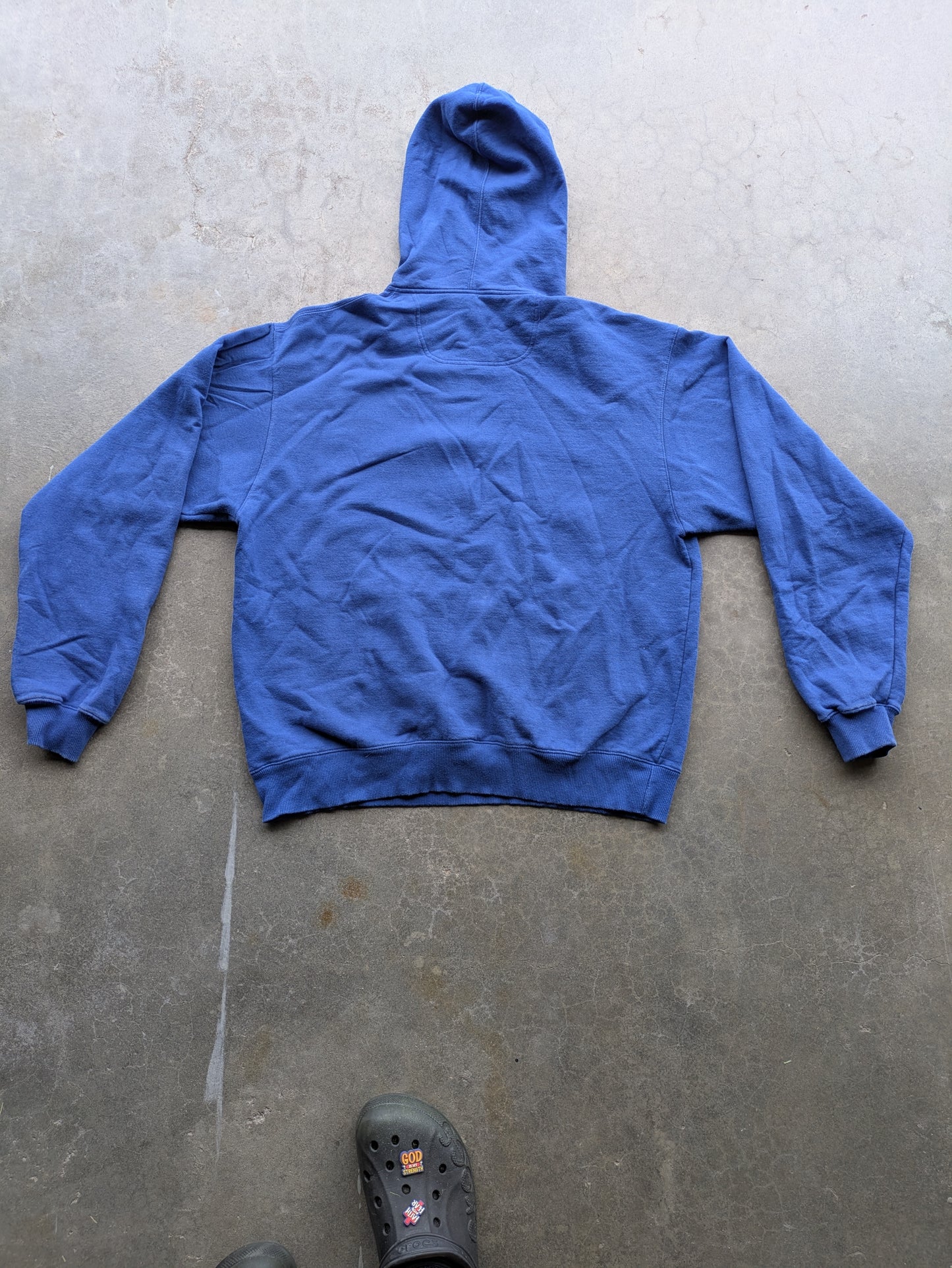 Custom Upcycled Isaiah 43:2 Champion Sweater Sz XL