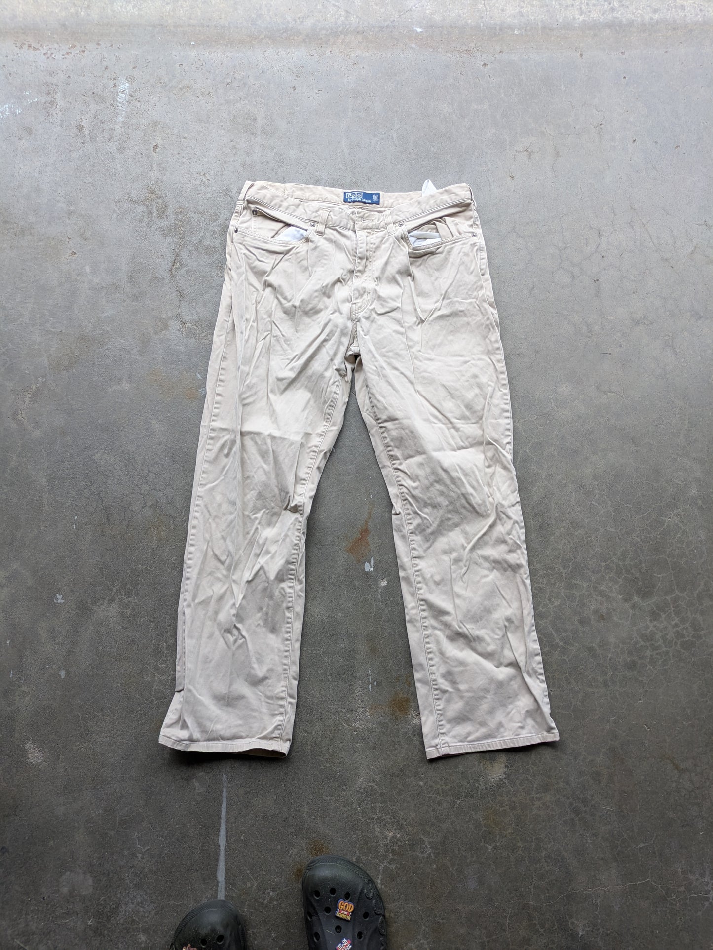 VTG 90s Polo Ralph Lauren Khaki's 36/30
