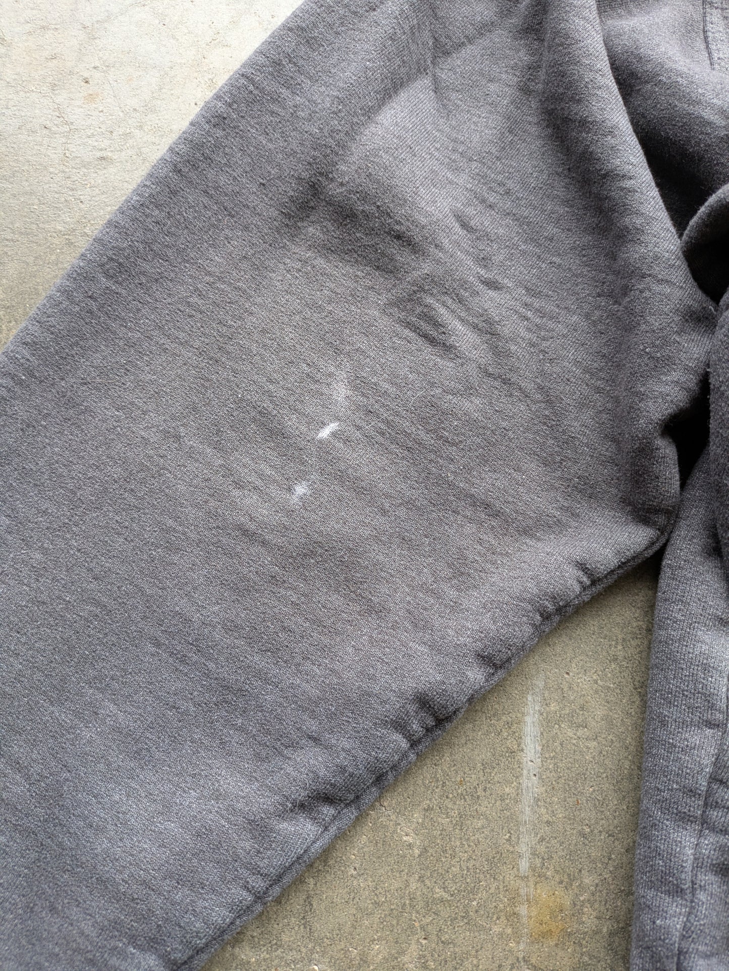 Custom Upcycled Isaiah 43:2 Charcoal Grey Champion Hoodie