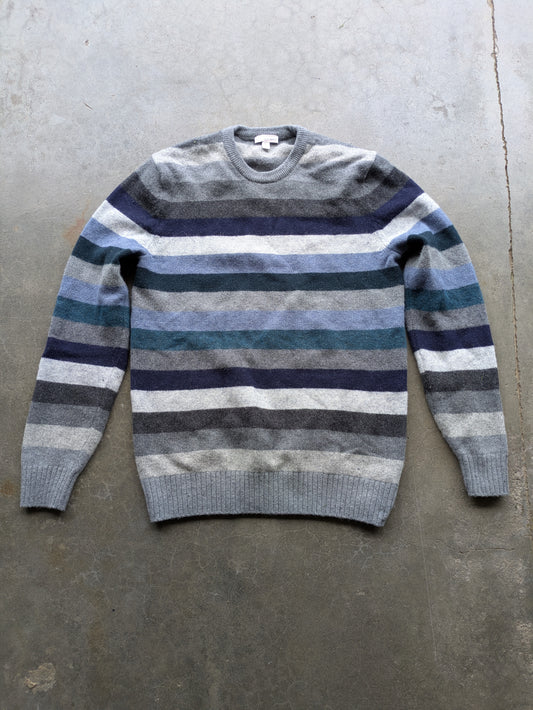 Y2K Gap Lambswool Sweater Grey/Blue/Black/White Colorway XL Tall