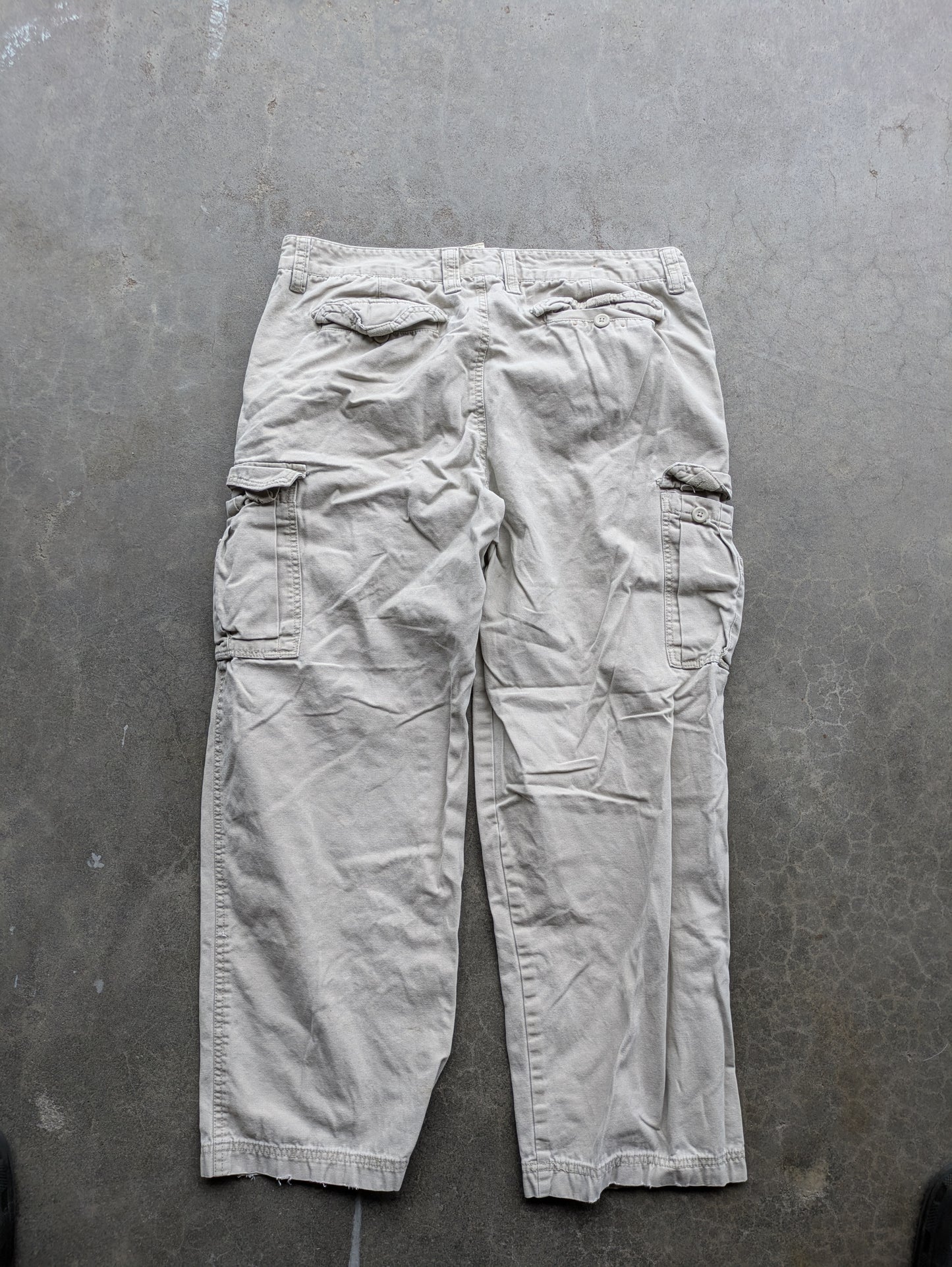 VTG Y2K Khaki Cargo Pants