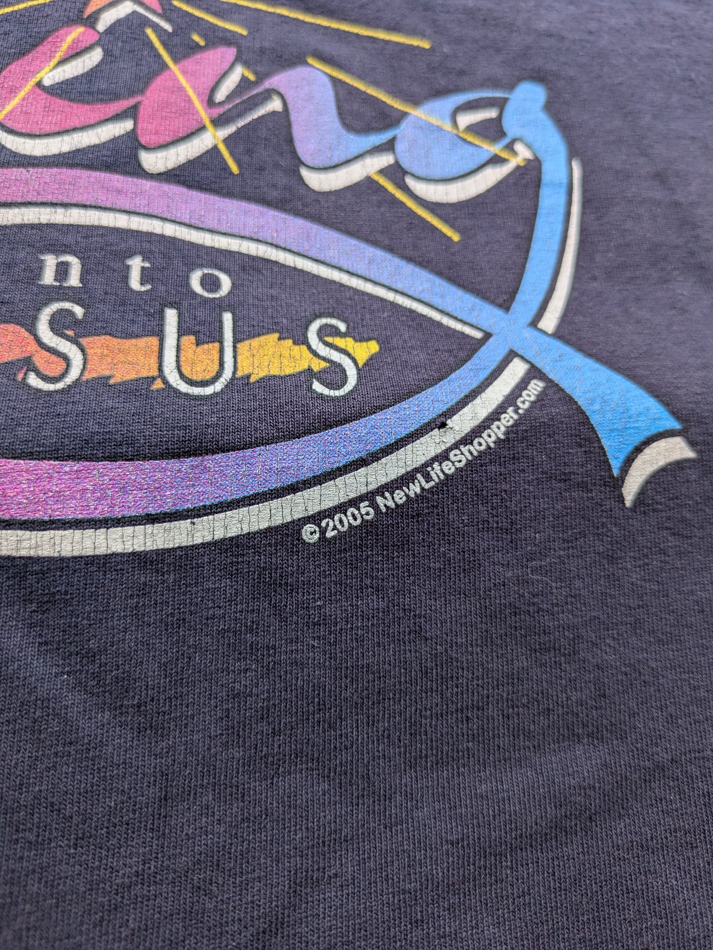 Y2K "Sing Unto Jesus" Shirt Sz XL