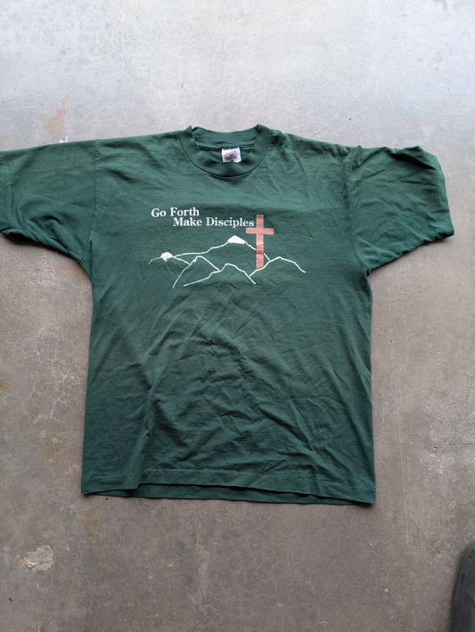 VTG "Go and Make Disciples" Jesus Shirt Size L